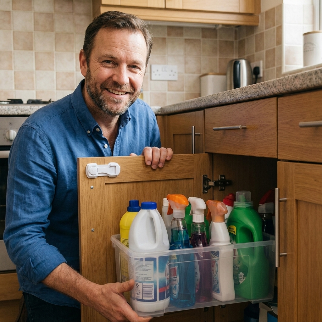 Store and Dispose of Hazardous Household Chemicals